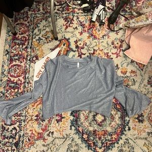 Blue sequin top!